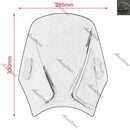No Brand Others Motorcycle Windshield Round Headlight Street Bikes Windscreen