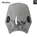 No Brand Others Motorcycle Windshield Round Headlight Street Bikes Windscreen