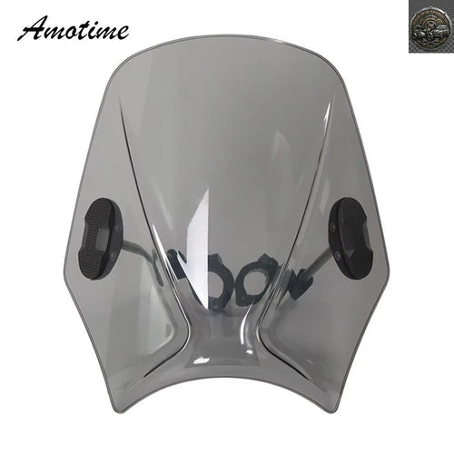 No Brand Others Motorcycle Windshield Round Headlight Street Bikes Windscreen