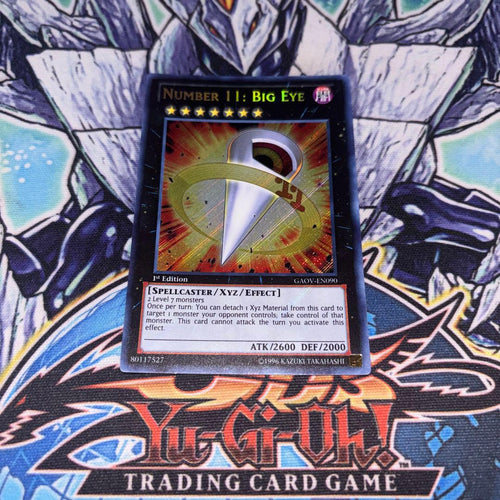 Yu -Gi -Oh! Ocg Duel Monsters No.11 Gaov 1St