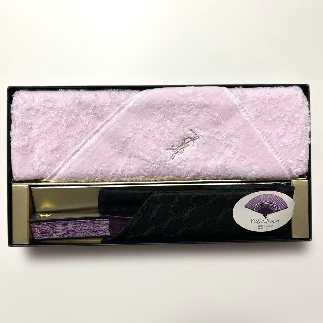 Yves Saint Laurent Folding Fans Uchiwa