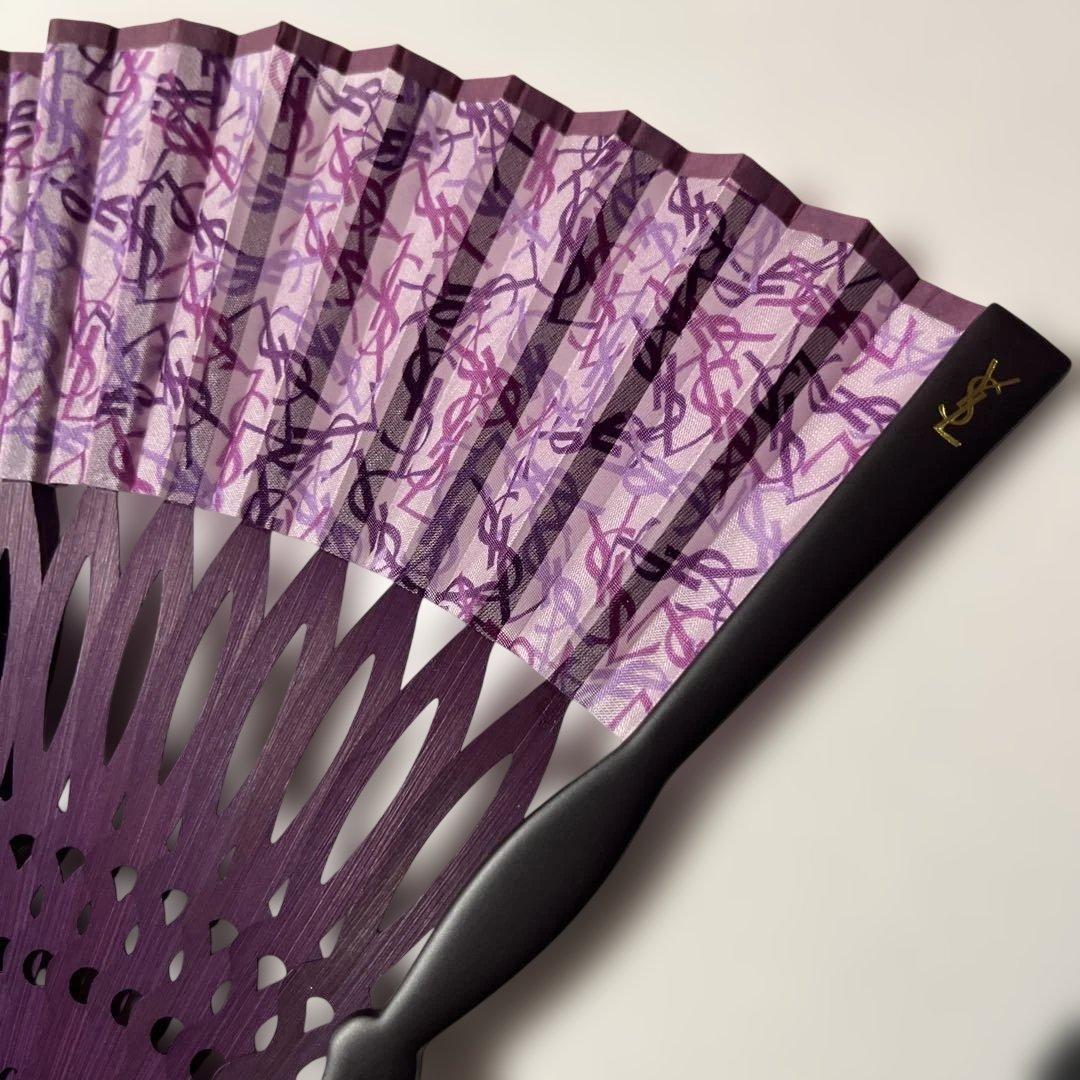 Yves Saint Laurent Folding Fans Uchiwa