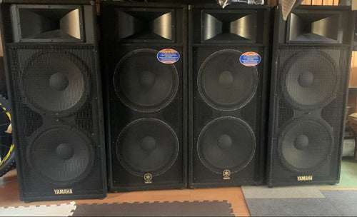 Yamaha Stage Monitor Speakers S215V ,S215Lv 4