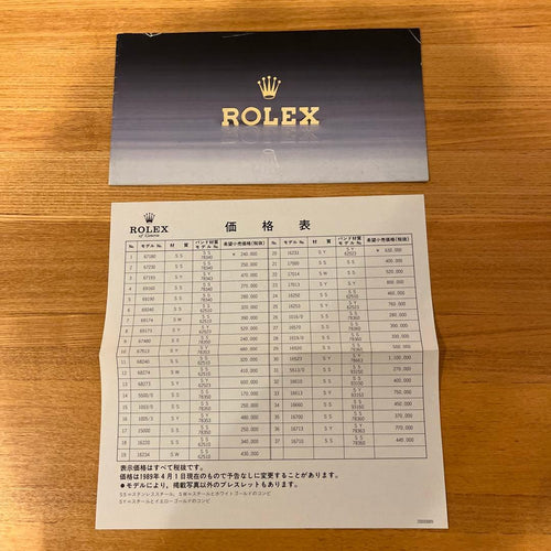 Rolex Other 1989
