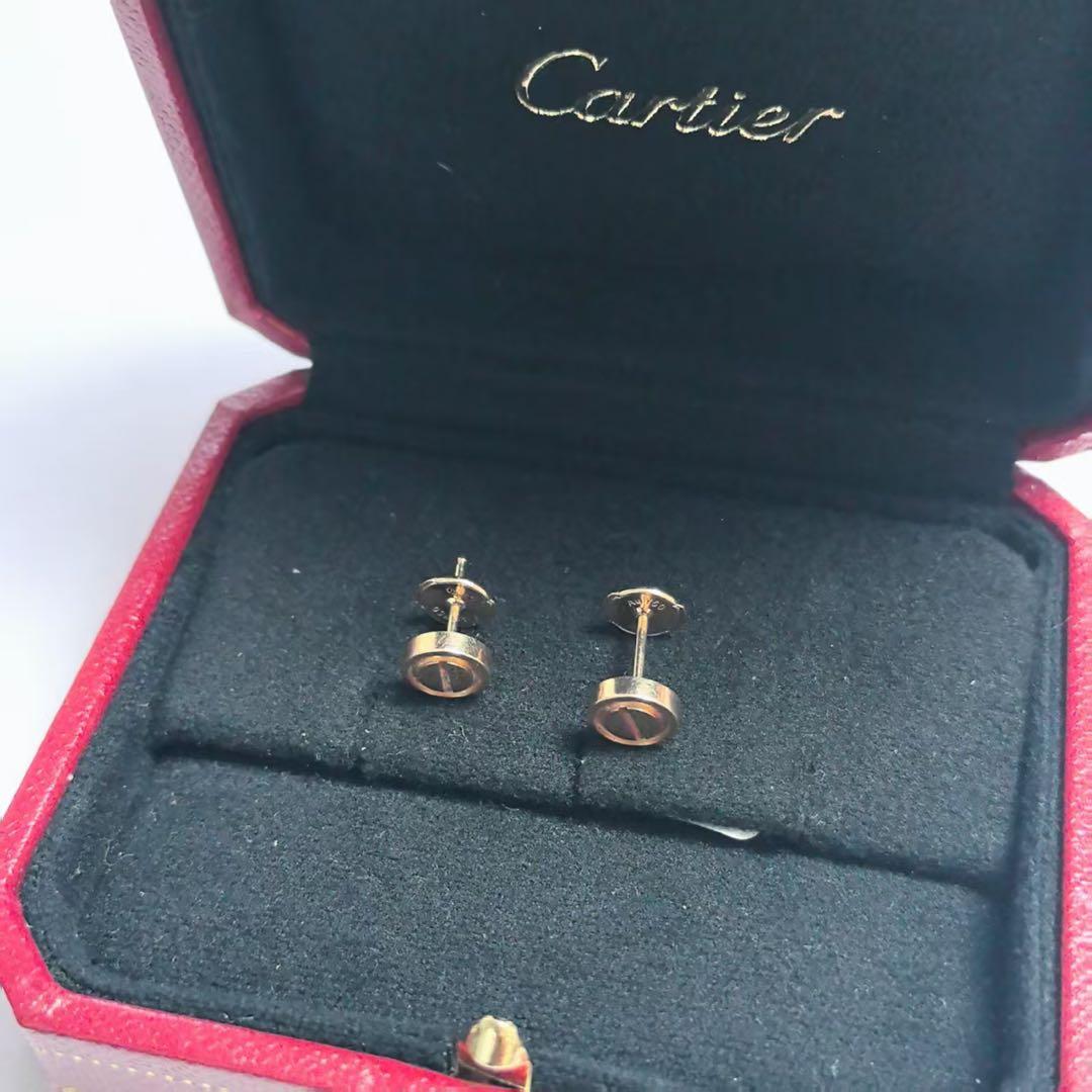 Cartier Earrings (Pairs) K18Pg