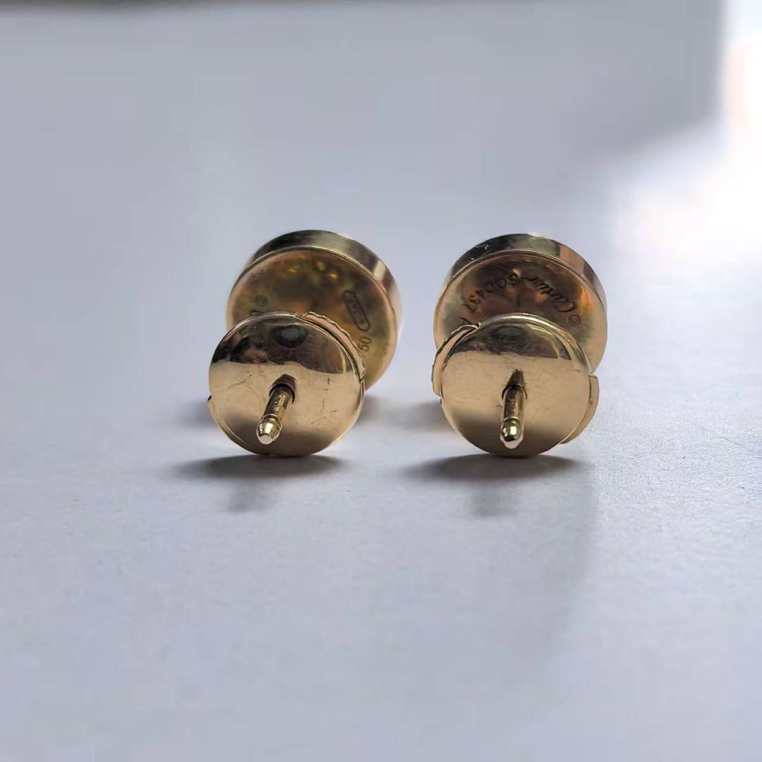 Cartier Earrings (Pairs) K18Pg
