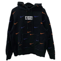 Nike Hoodie Kith For New York Knicks Aop Cz1792-010 L 201Mt-5314
