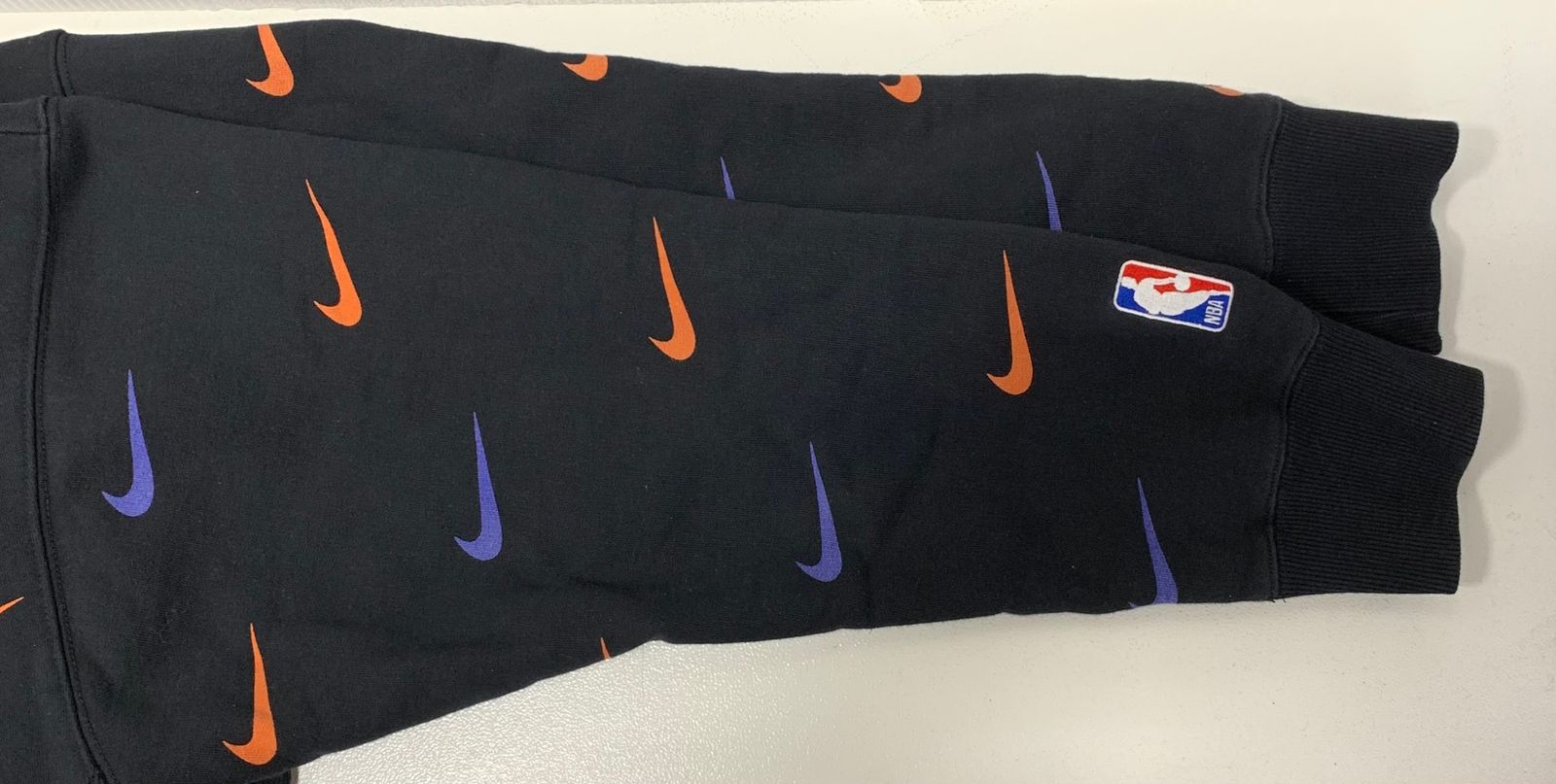 Nike Hoodie Kith For New York Knicks Aop Cz1792-010 L 201Mt-5314