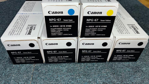Canon Toner Cartridges Npg-67 6