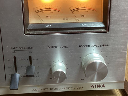 Aiwa Cd Md Cassette Deck Ad-7200 1975