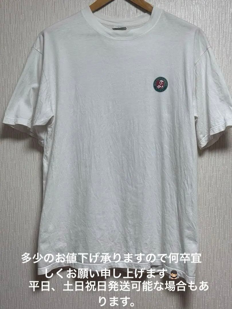 T-Shirts Roland Garros Paris1999 T Xl