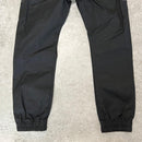 Rick Owens Work Pants, Cargo Painter'S Fog Biker Joggers Black 48