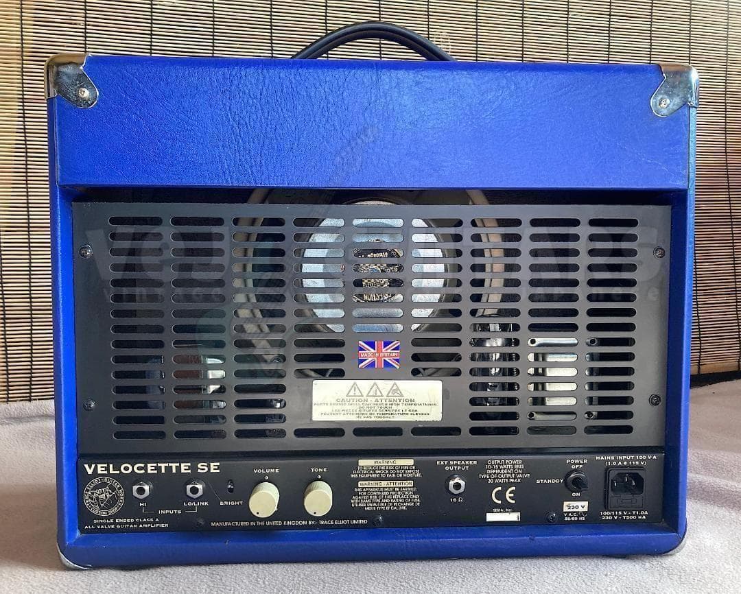 Guitar Amplifier Trace Elliot Velocette 10 Uk Tube Amp