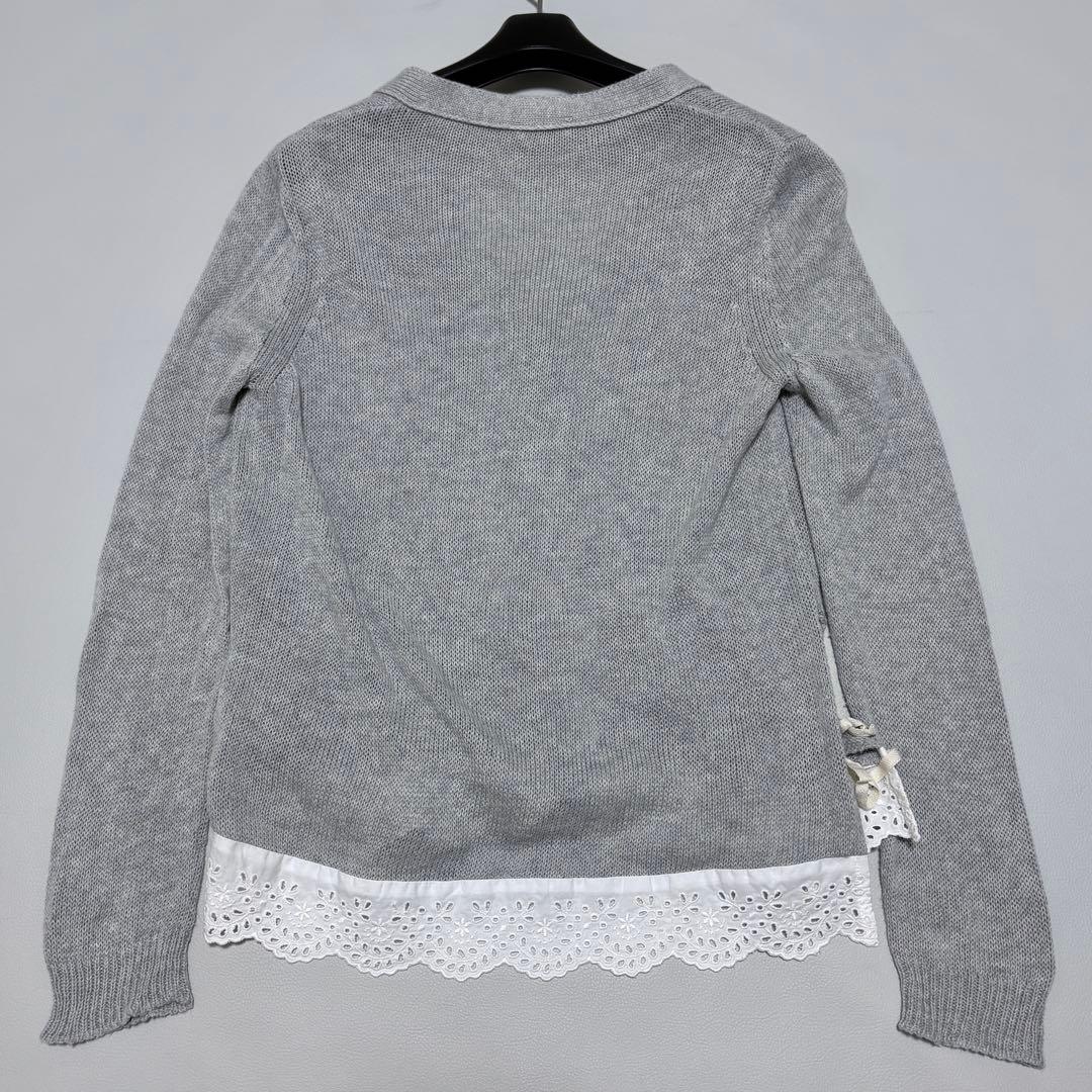 Miu Long-Sleeve V