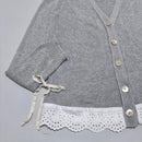 Miu Long-Sleeve V