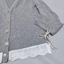 Miu Long-Sleeve V