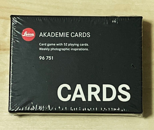 Leica Playing Cards Akademie 52