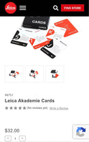 Leica Playing Cards Akademie 52