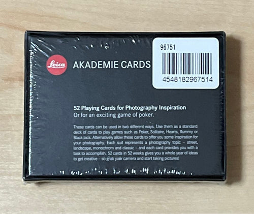Leica Playing Cards Akademie 52