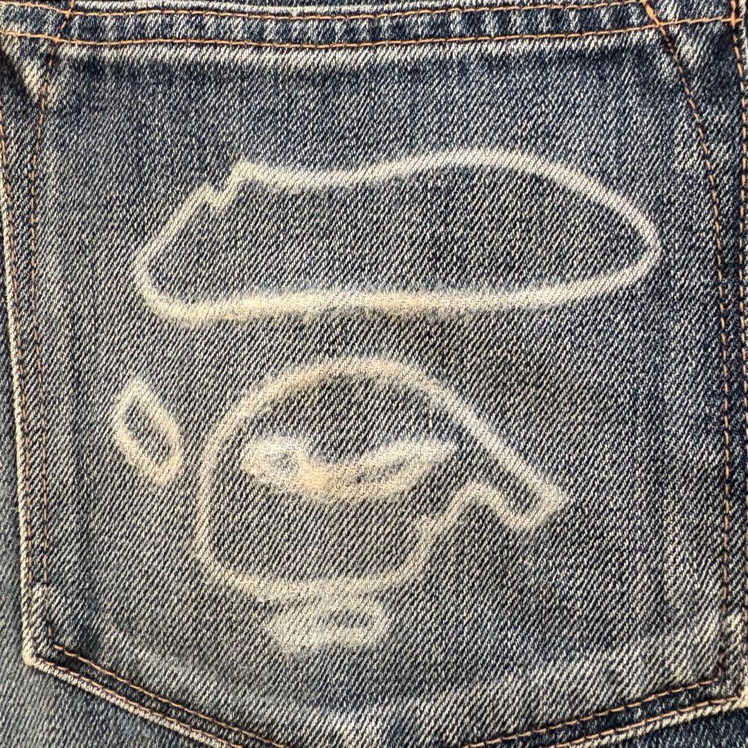 A Bathing Ape Straight Denim S