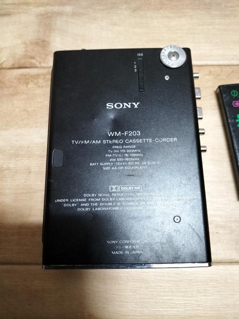 Sony Cassette Player Wm-F203 80
