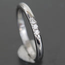 Tiffany Ring 3P 4 Pt950 E2053