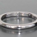 Tiffany Ring 3P 4 Pt950 E2053
