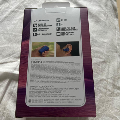 Yamaha Wireless Earphones Tw-Es5A