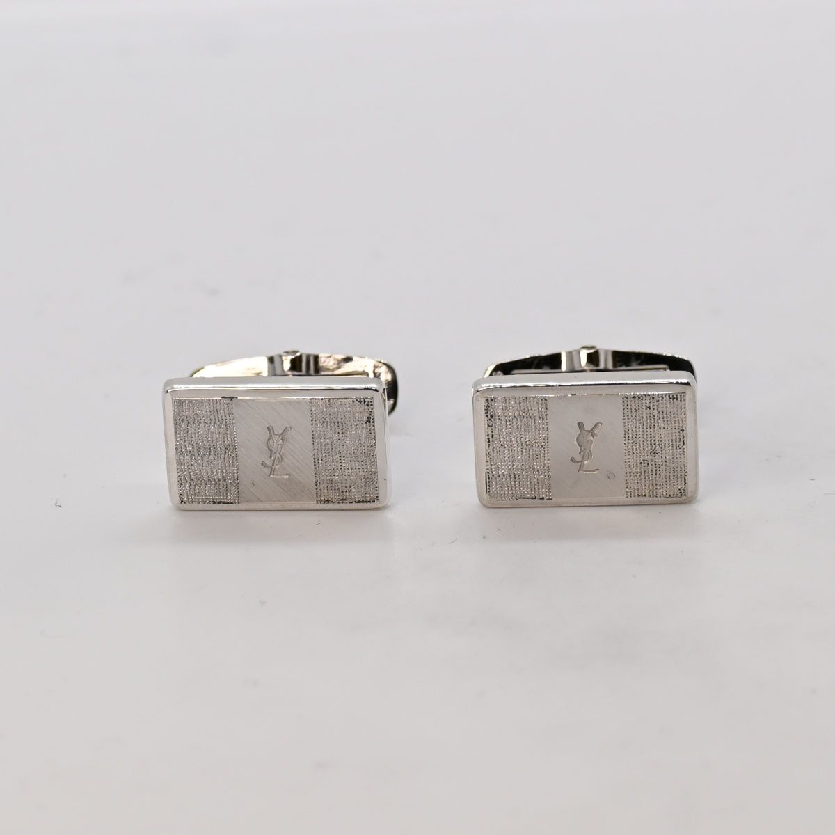 Yves Saint Laurent Cufflinks 925 Ag925