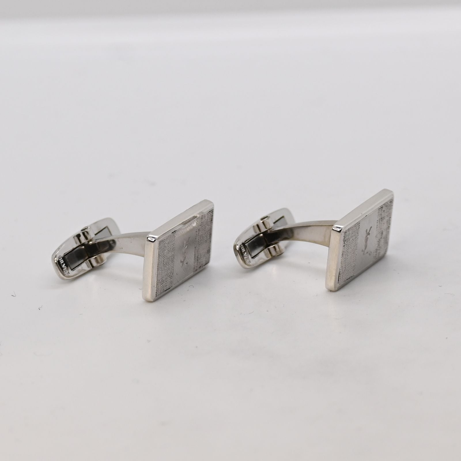 Yves Saint Laurent Cufflinks 925 Ag925