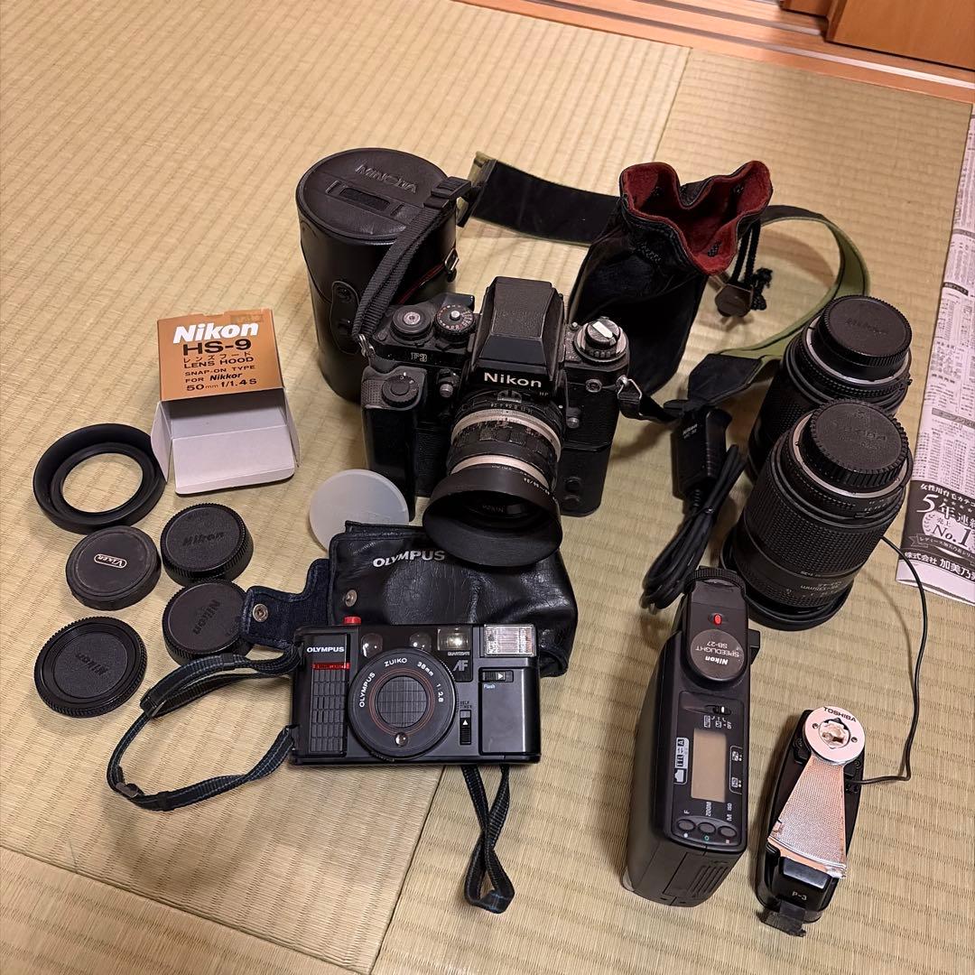Nikon Slr Camera (Film) F50 Olympus Zuiko