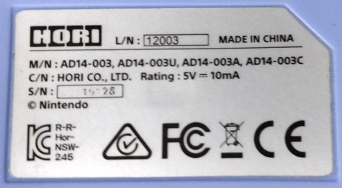 Controller Switch Hori