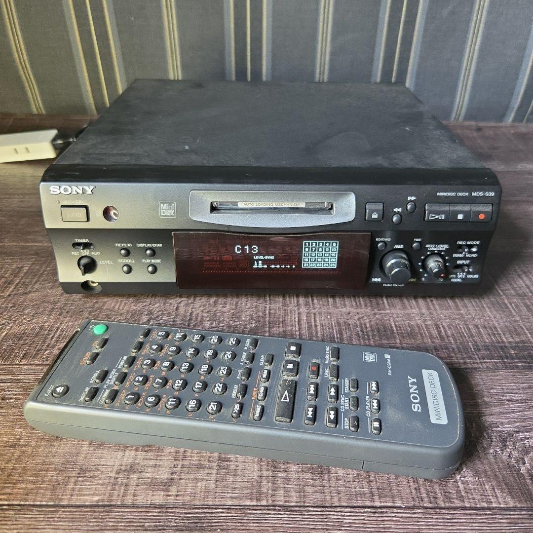 Sony Cd, Md Cassette Decks Mds-S39
