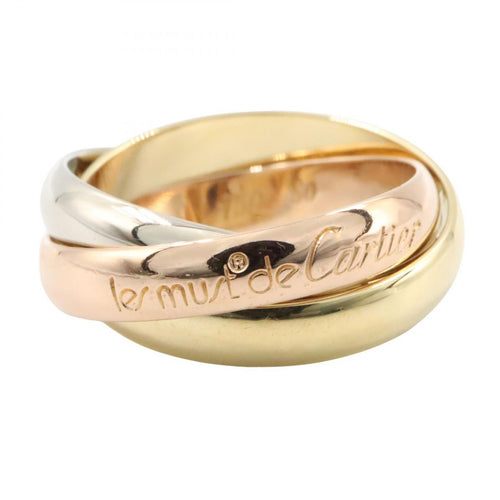 Cartier Ring K18 K18Wg Used A