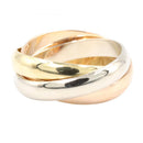 Cartier Ring K18 K18Wg Used A