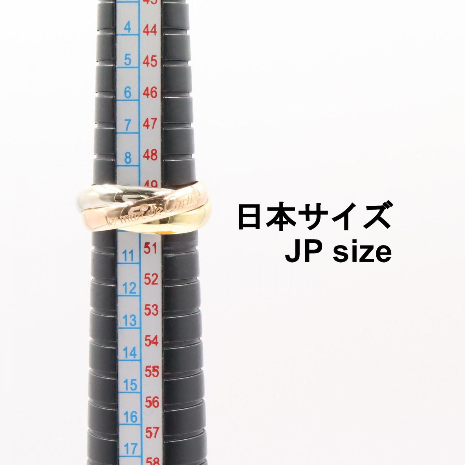 Cartier Ring K18 K18Wg Used A