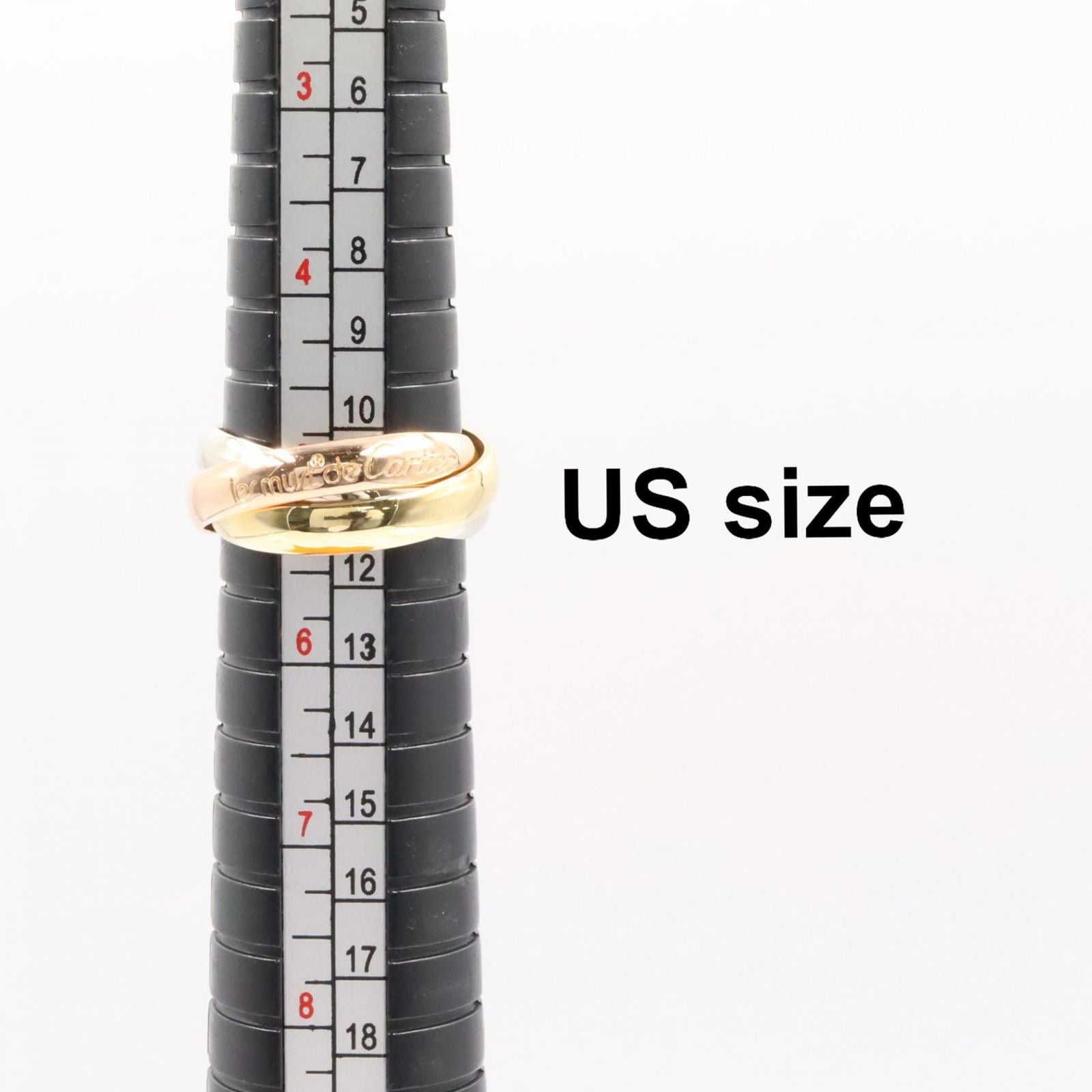 Cartier Ring K18 K18Wg Used A