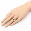 Cartier Ring K18 K18Wg Used A