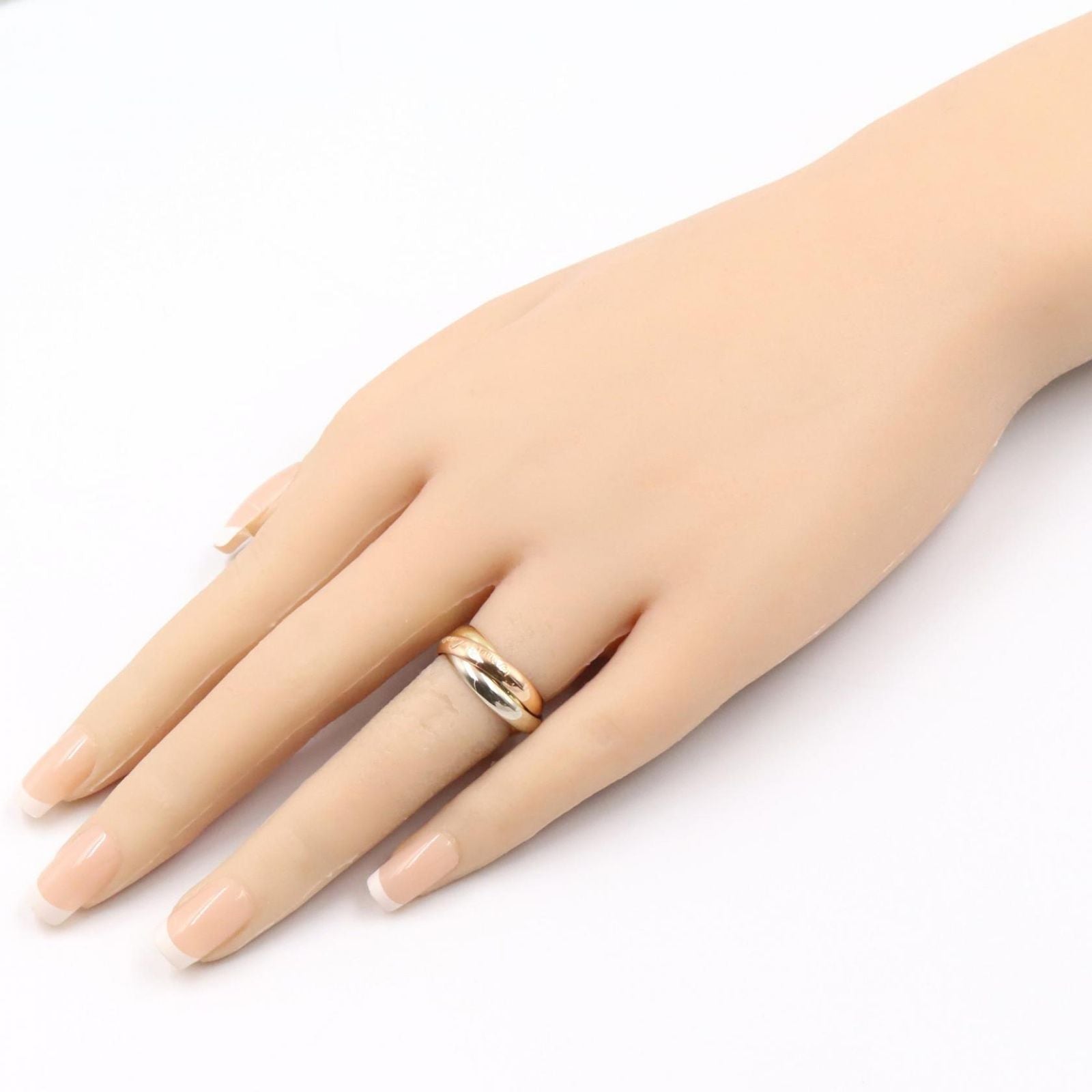 Cartier Ring K18 K18Wg Used A