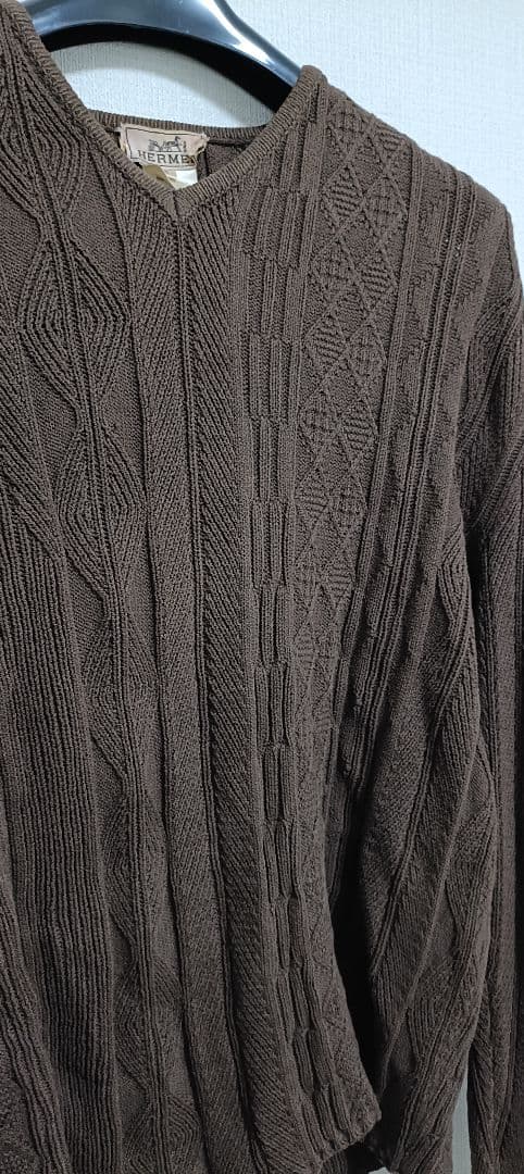 Hermes Knitted Tops Sweaters