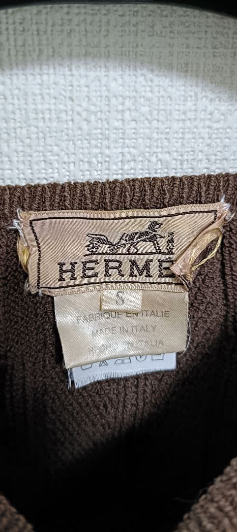 Hermes Knitted Tops Sweaters