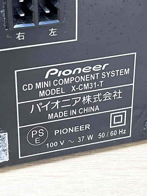 Cd Md Cassette Deck Pioneer X-Cm31-T