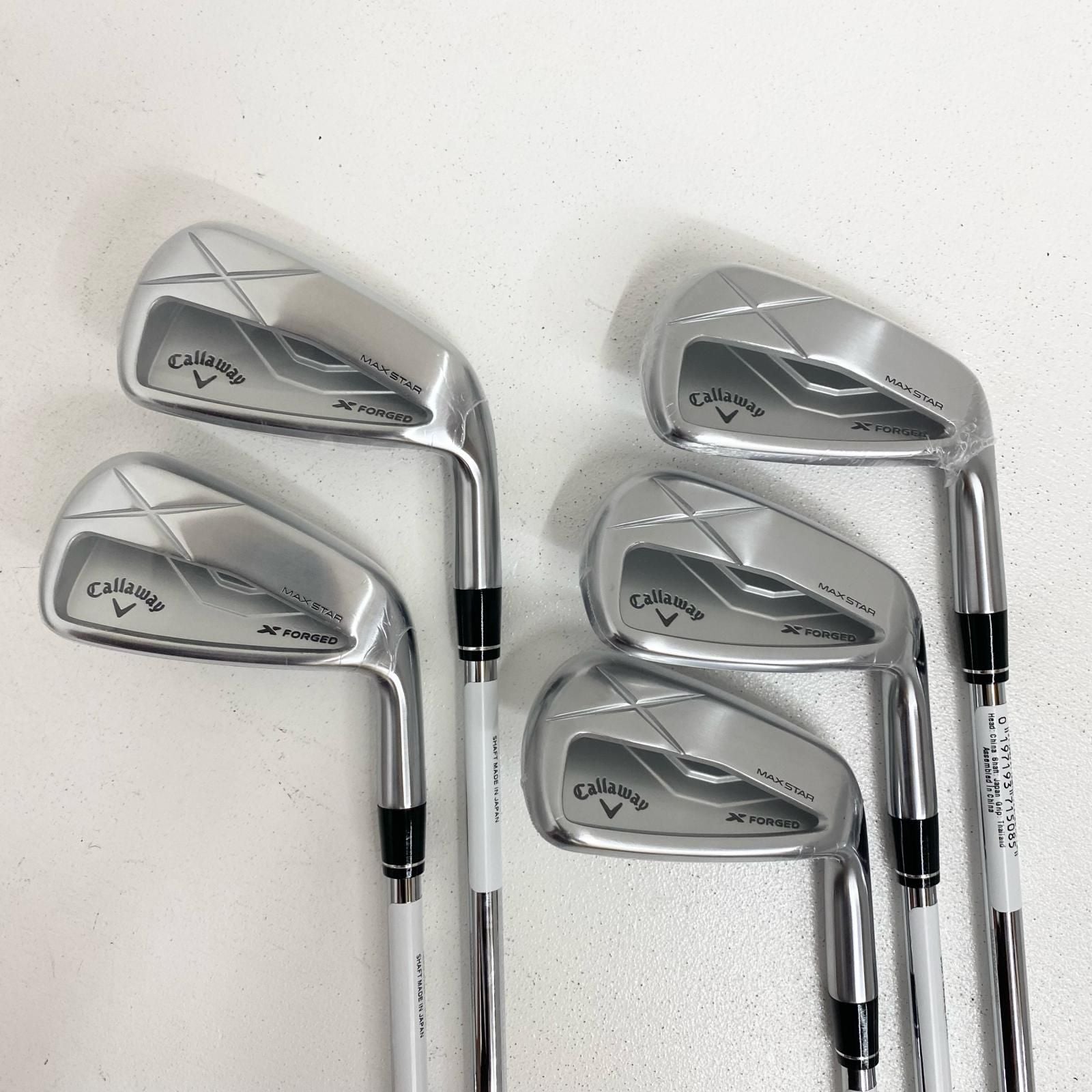 Callaway Golf Iron Set X Forged Max Star(2025) 5 6-9.P N.S.Pro Modeus3 S 427
