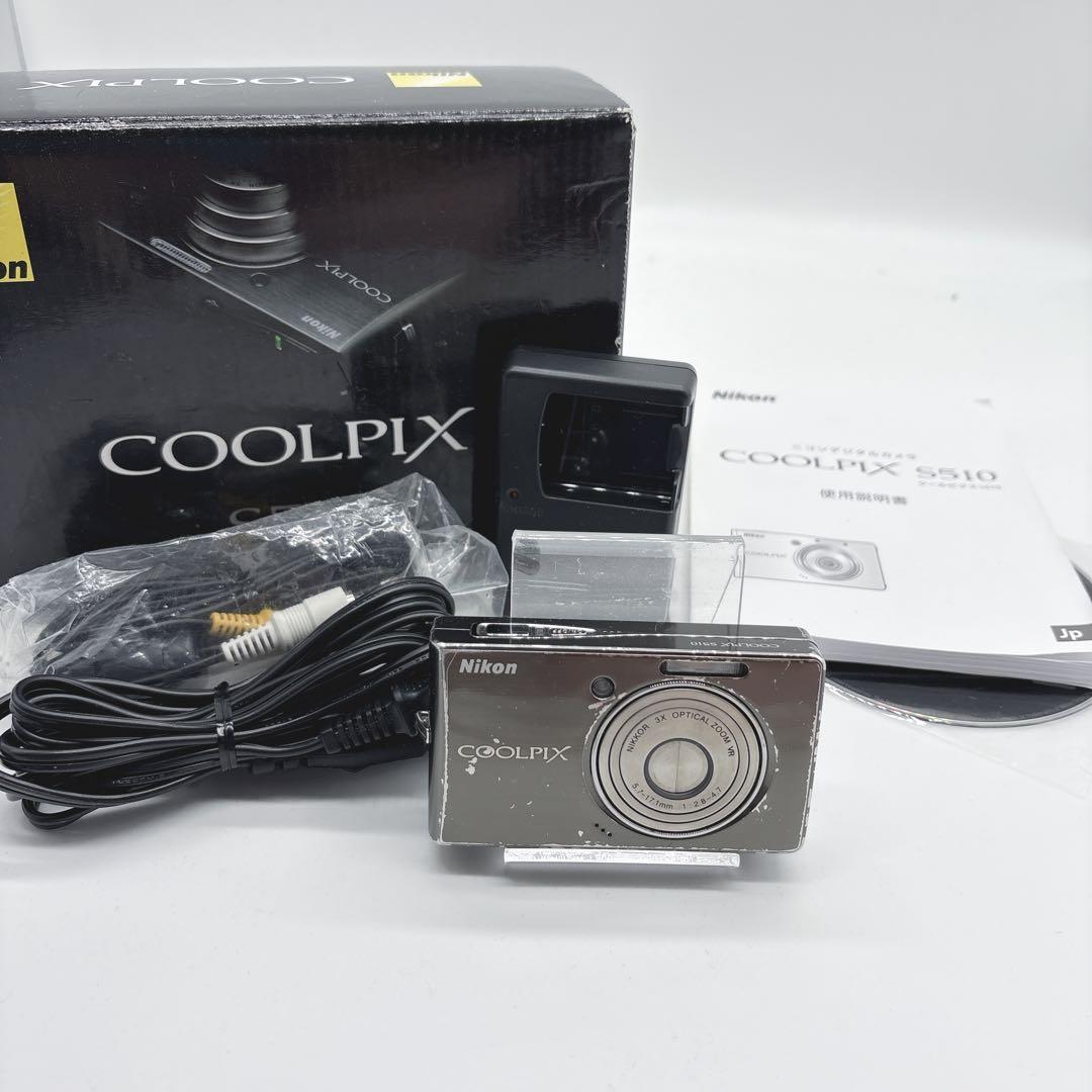 Nikon Compact Digital Cameras Coolpix S510