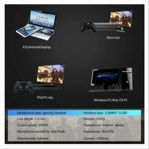 Gaming Headphones Headsets