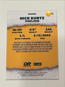 Mlb Onyx Rips Nick Kurtz 35
