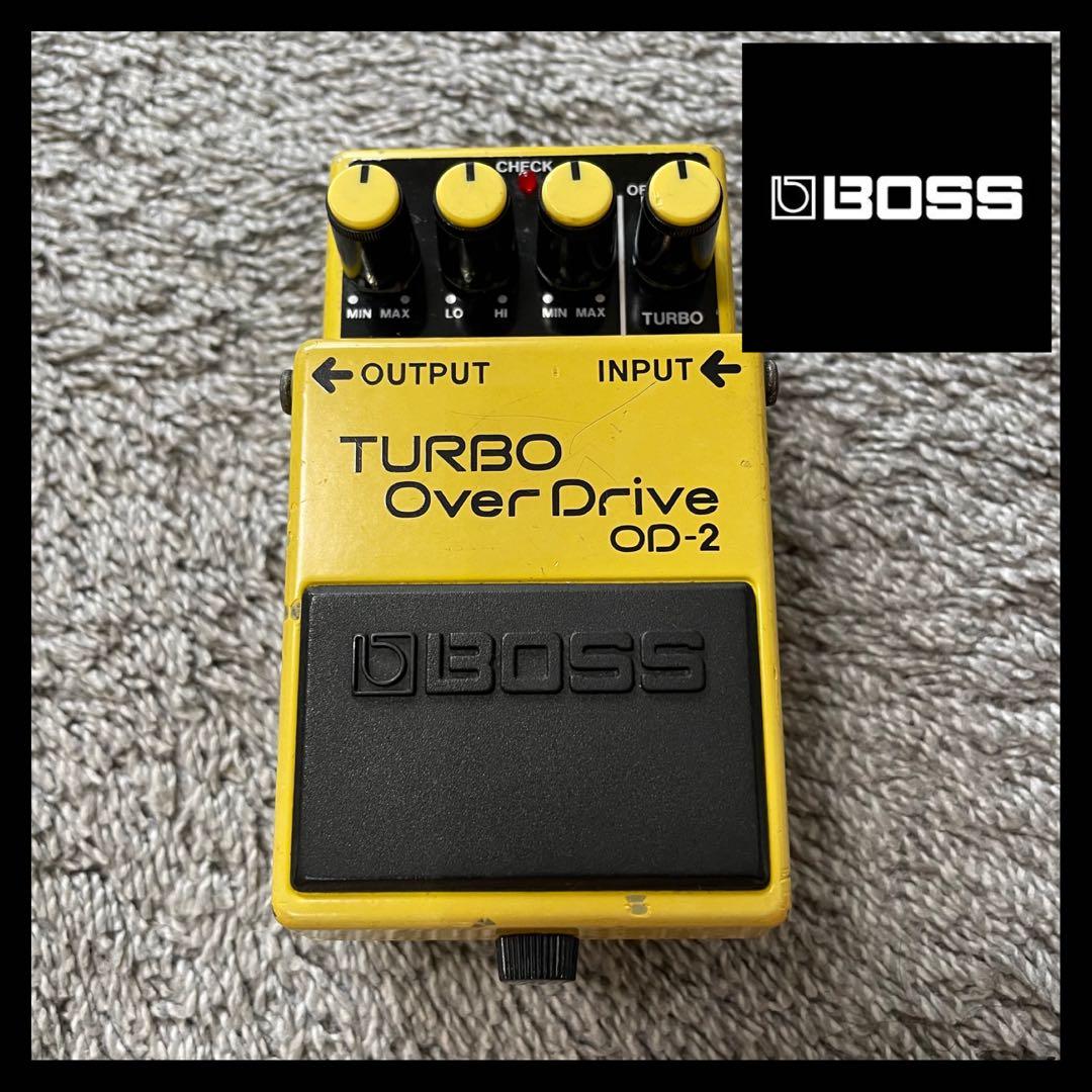 Roland Guitar Effector Boss Turbo Over Drive Od-2