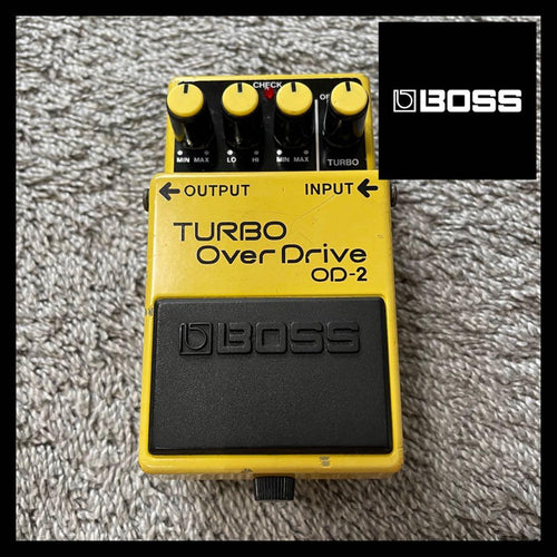 Roland Guitar Effector Boss Turbo Over Drive Od-2