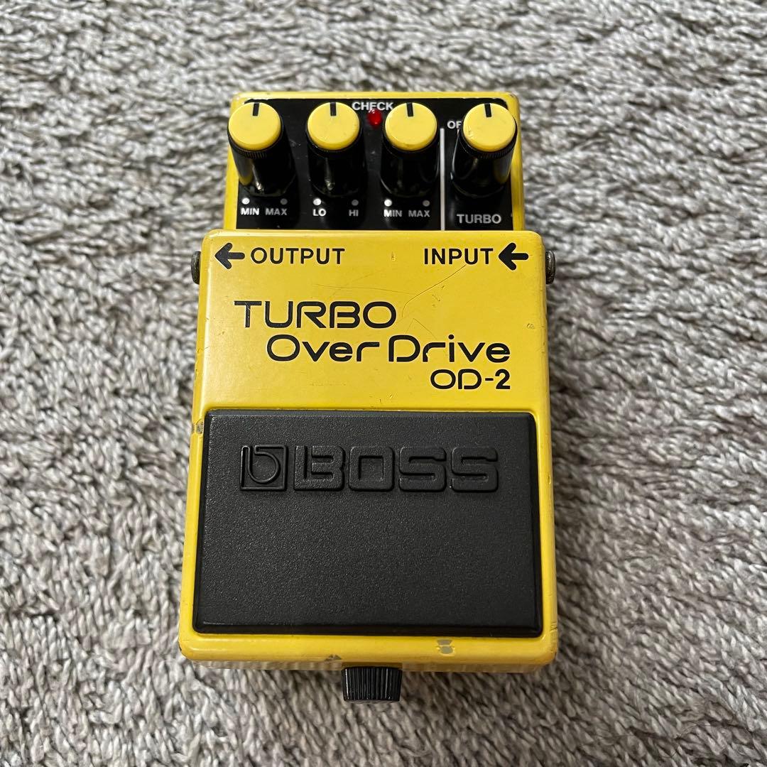 Roland Guitar Effector Boss Turbo Over Drive Od-2