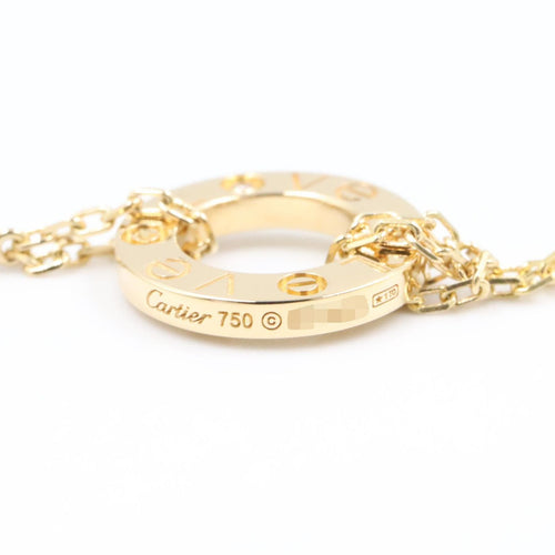Cartier Necklace 2Pd B7219500 37.5-40.5 K18